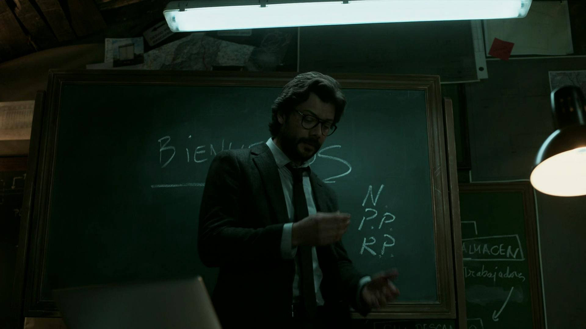 The Mastermind Behind The Chaos - The Professor From Money Heist