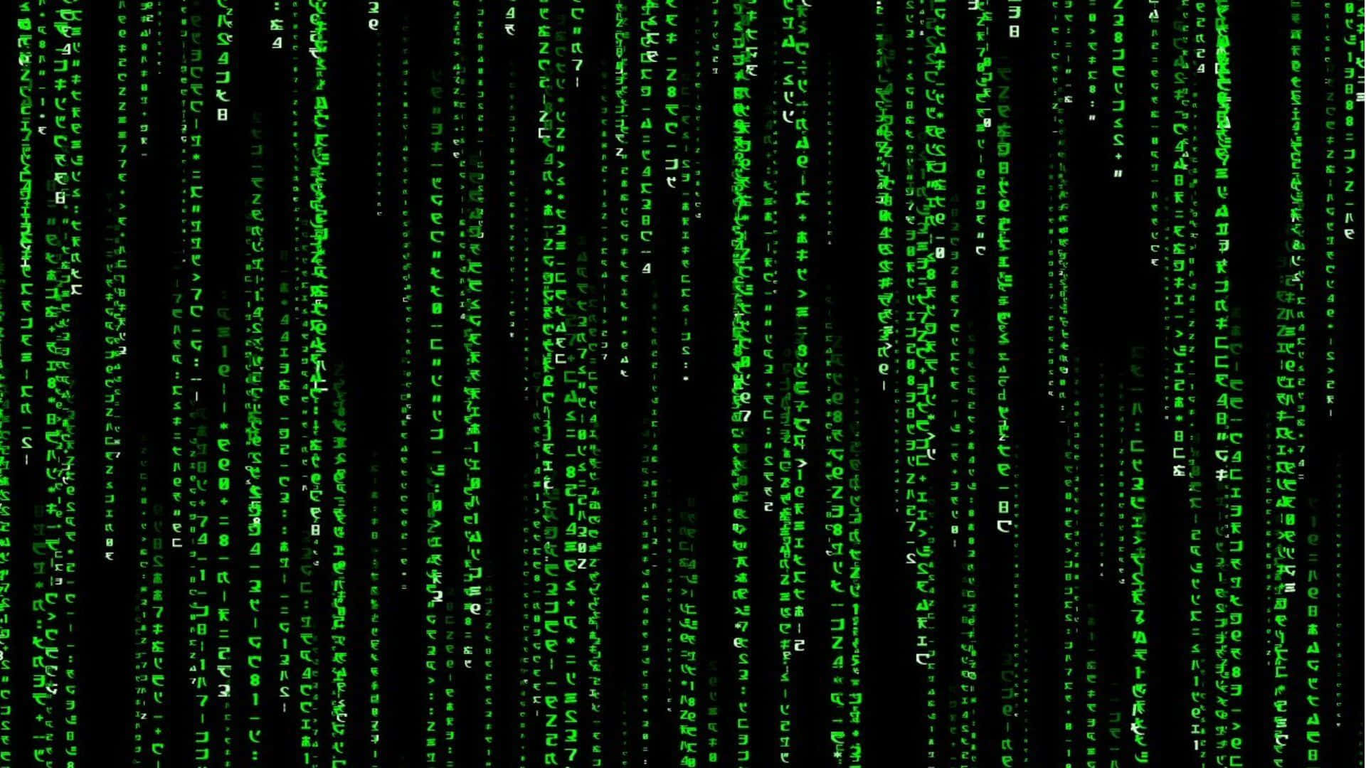 The Matrix - Cracking The Code Background