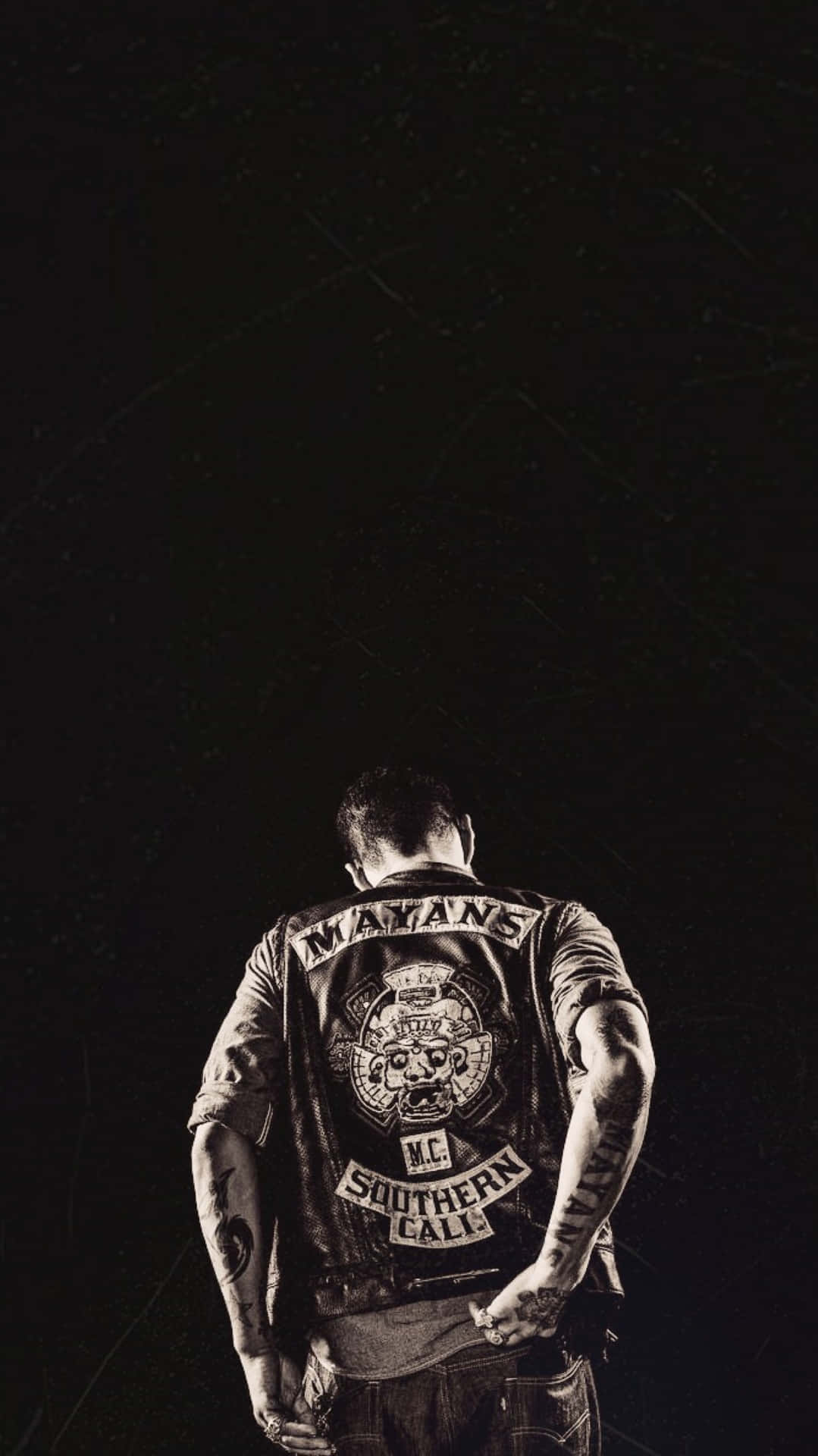 The Members Of The Mayans Motorcycle Club Background