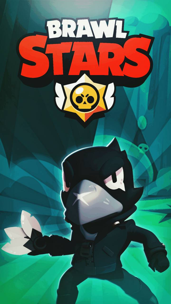 The Menacing Crow From Brawl Stars Background