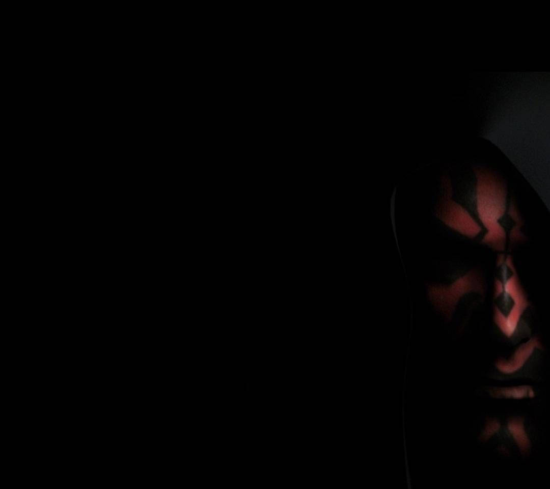 The Menacing Darth Maul - Star Wars Epic Villain Background