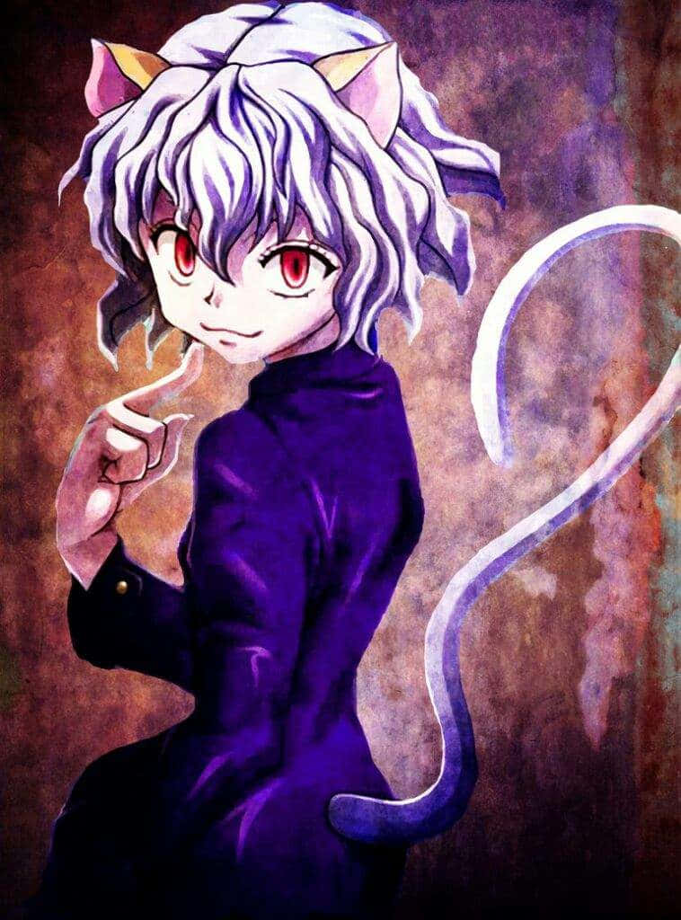 The Menacing Neferpitou Looks Over The Dense Landscape, Silently Watching.