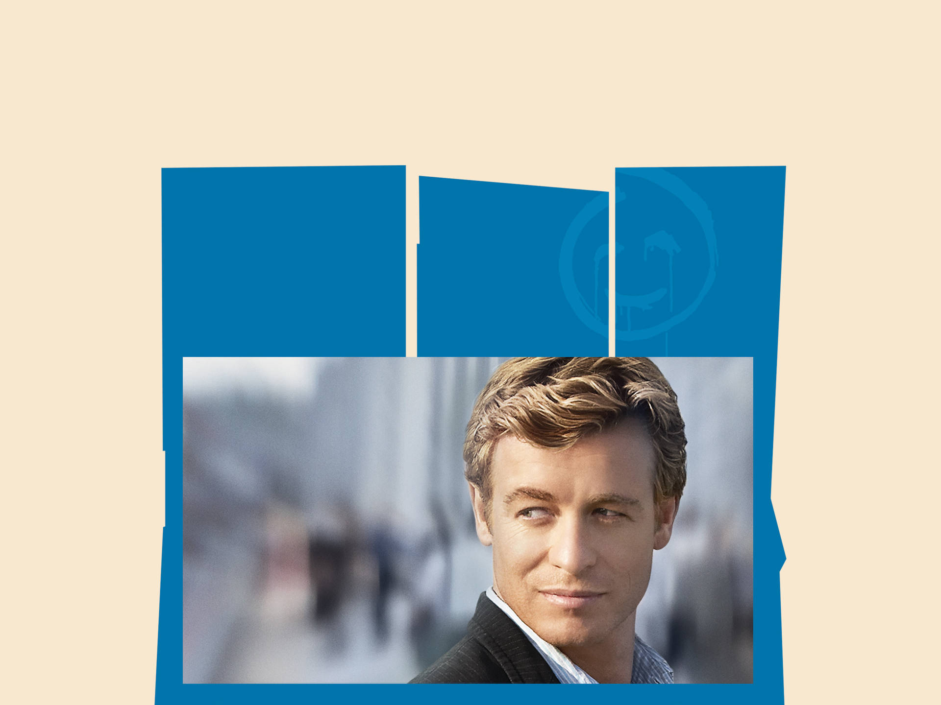 The Mentalist Lead Star Simon Baker Background