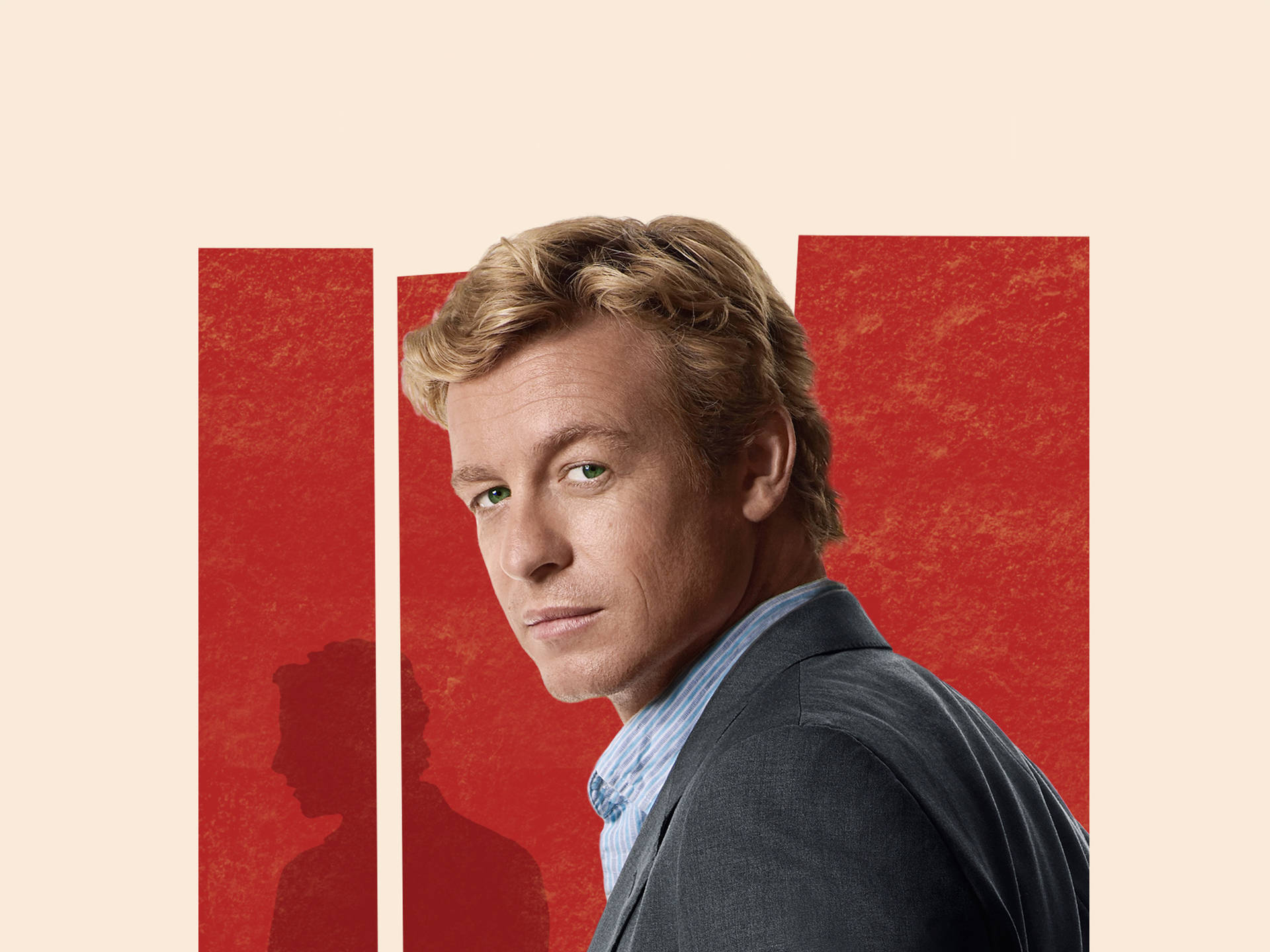 The Mentalist Simon Baker Poster