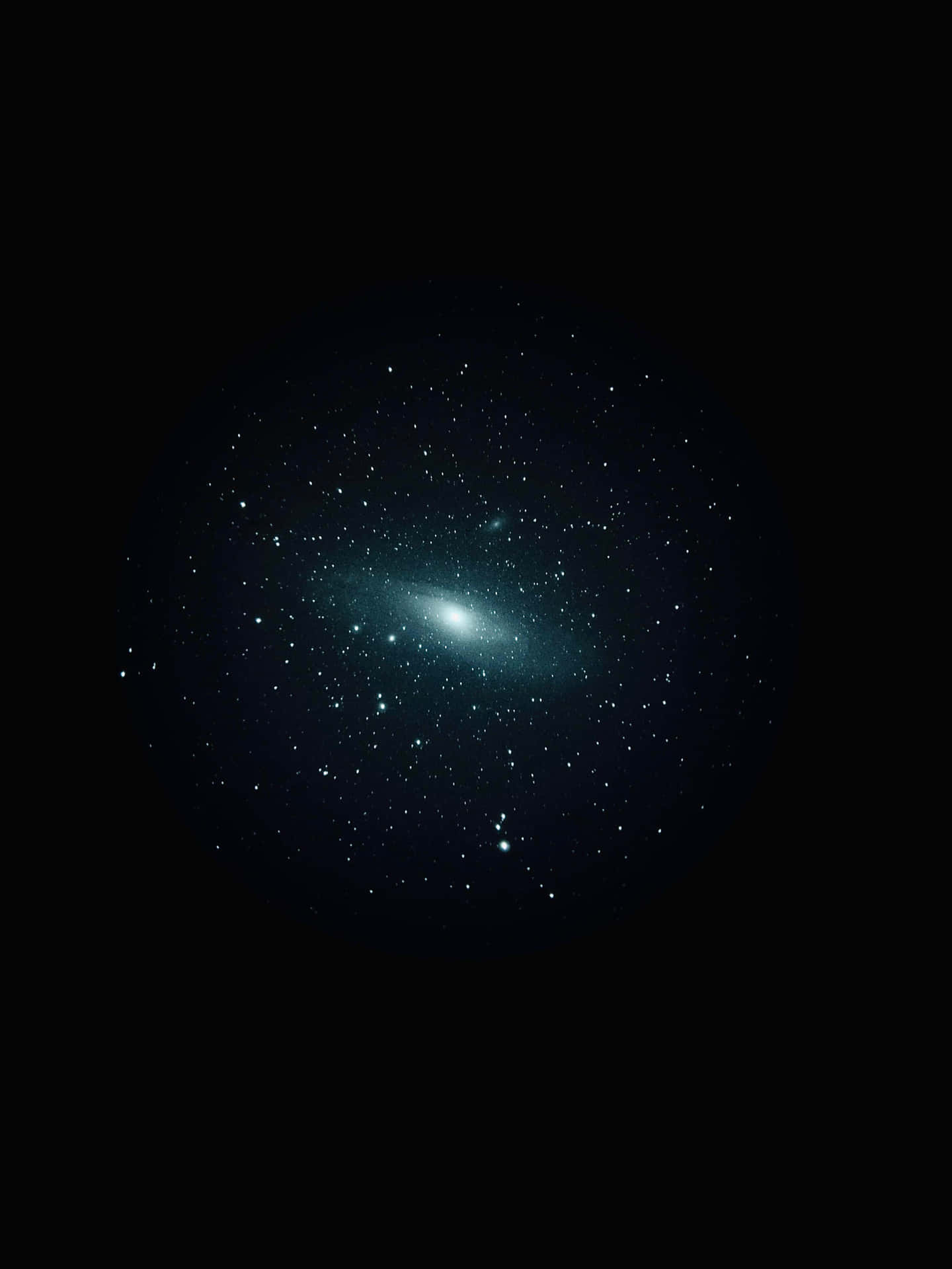 The Mesmerizing Andromeda Galaxy As Seen From 4k Background