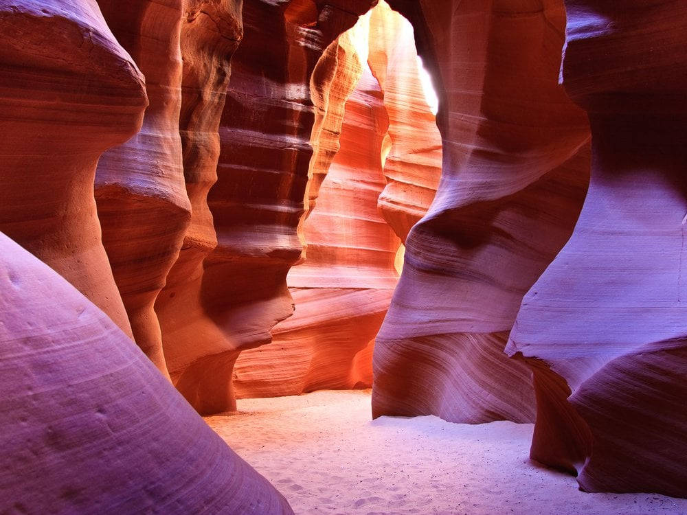 The Mesmerizing Beauty Of Antelope Canyon Background