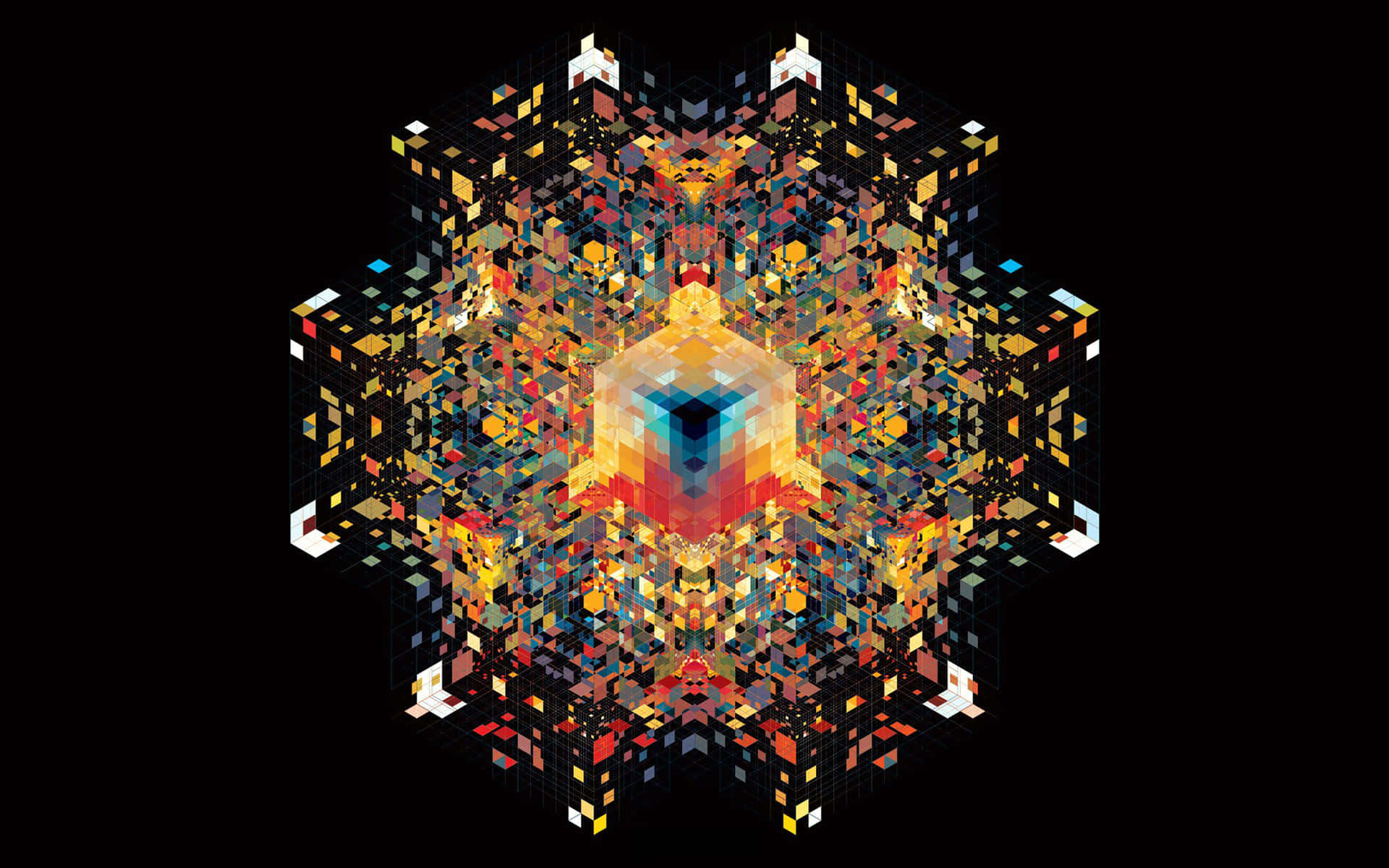 The Mesmerizing Beauty Of Dark Psychedelia. Background