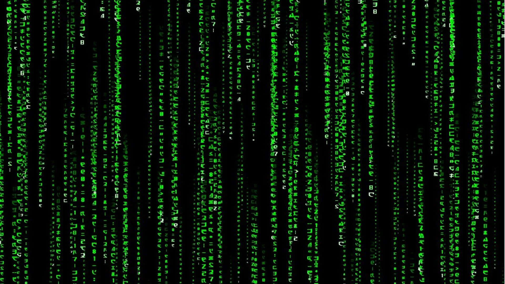 The Mesmerizing Matrix Code Background