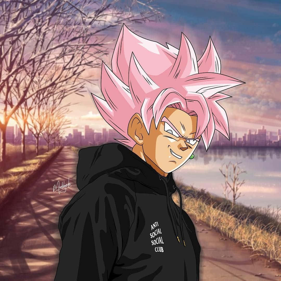 The Mightiest Fighter: Goku Black Supreme Background