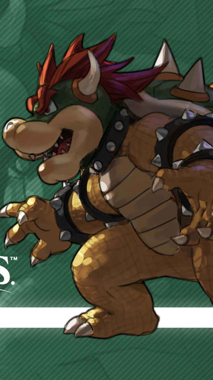 The Mighty Bowser Roars Background