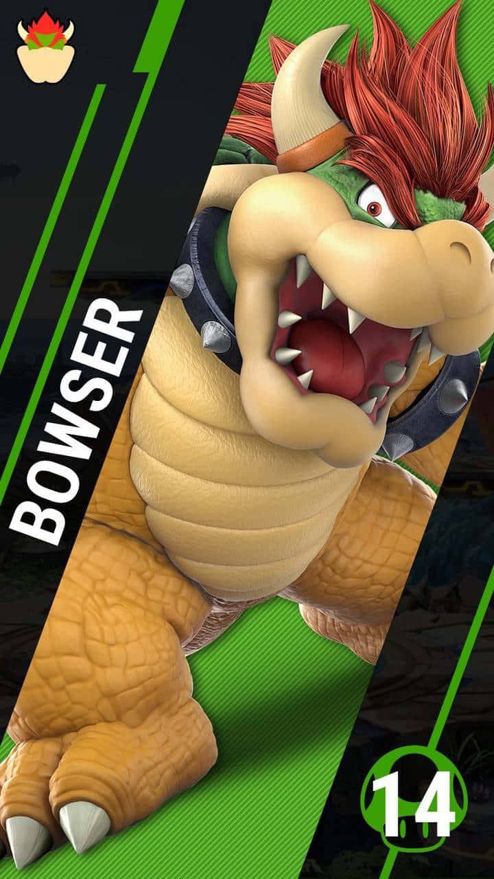 The Mighty Bowser Roars - 720 X 1280 Wallpaper Background