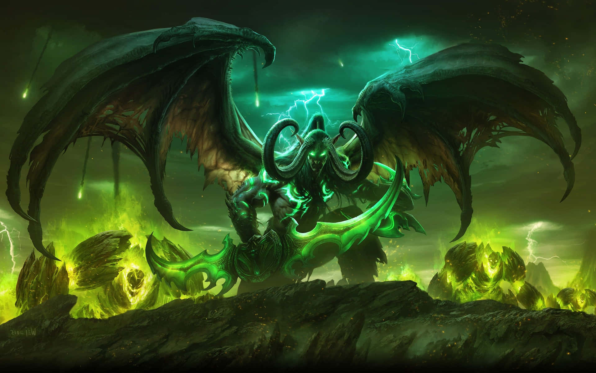 The Mighty Heroes Of World Of Warcraft: Legion Background