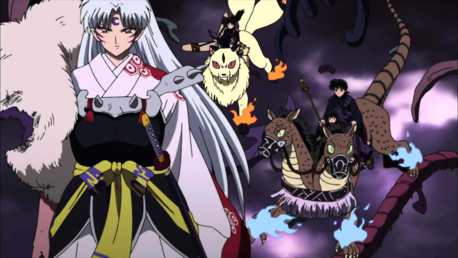 The Mighty Sesshomaru - A Legend Unleashed Background