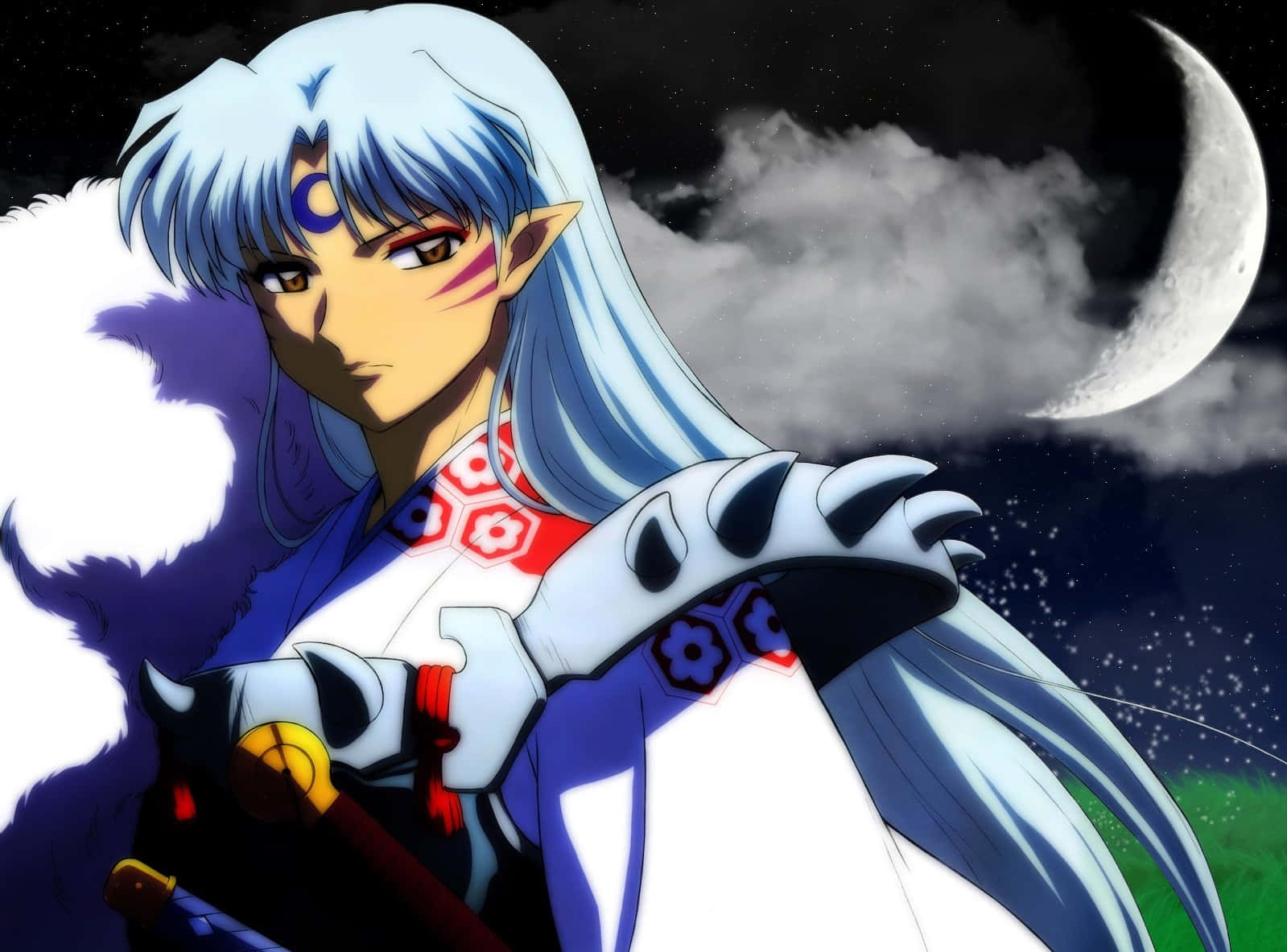 The Mighty Sesshomaru Unleashes His Power Background