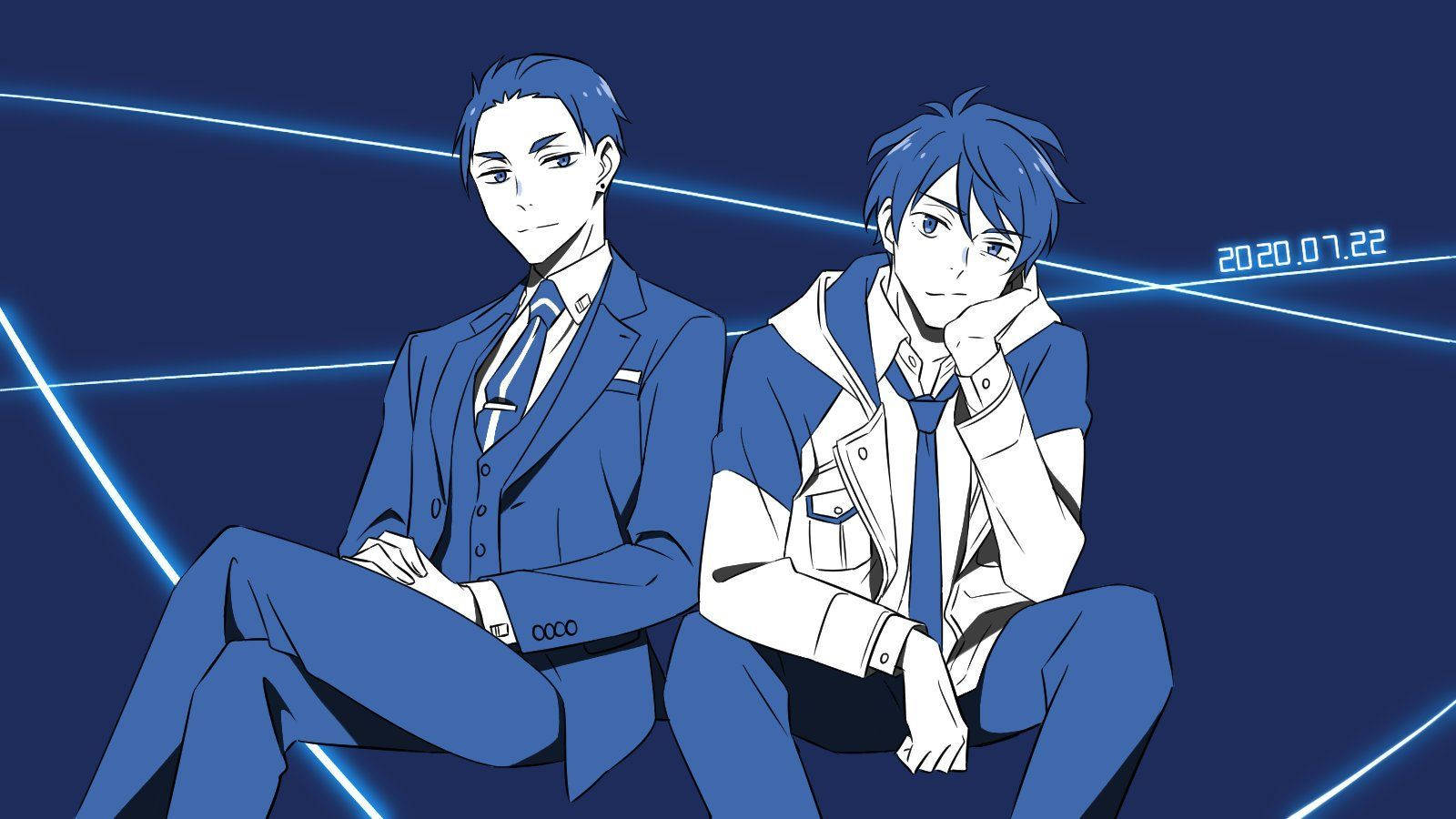 The Millionaire Detective Anime Guys Background