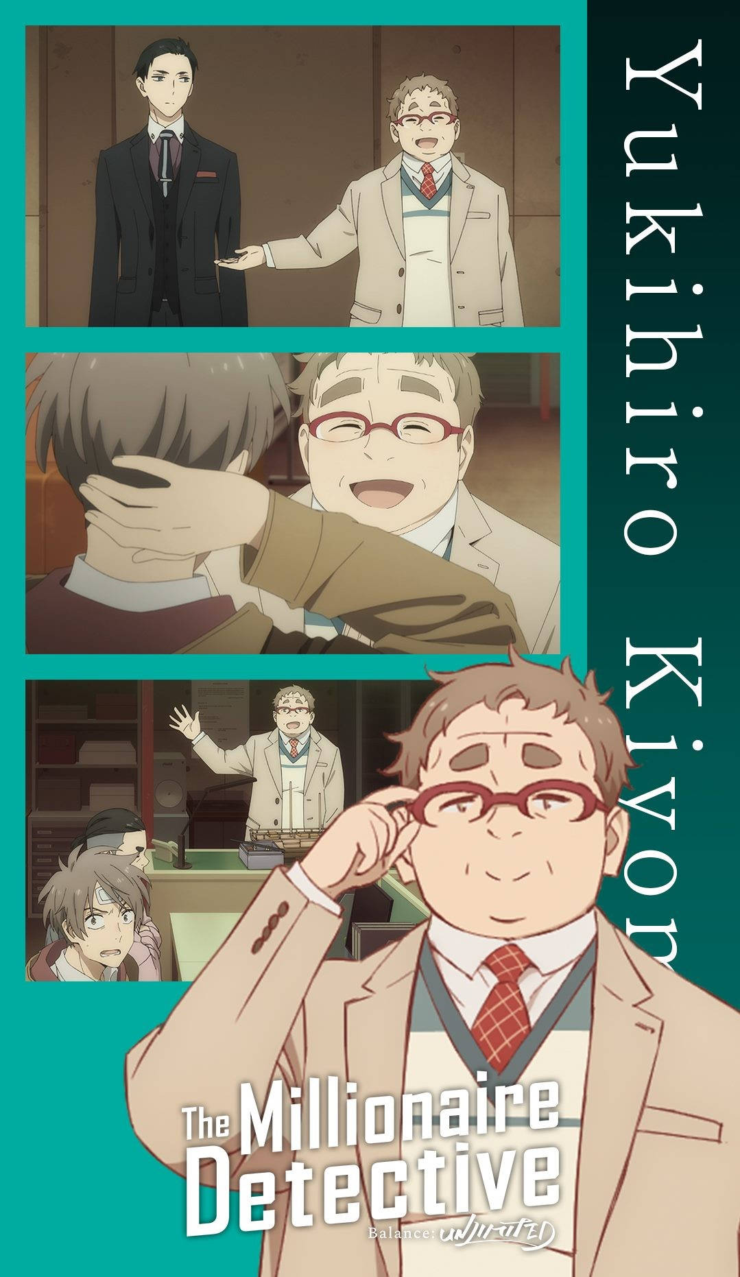 The Millionaire Detective Boss Yukihiro Collage Background