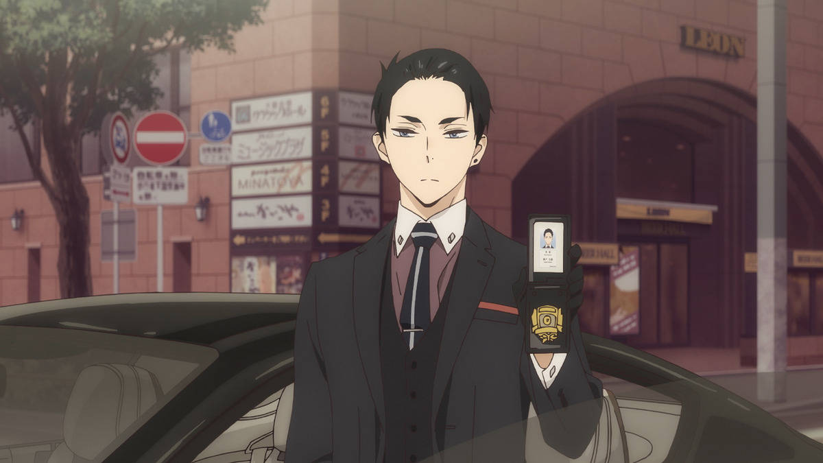 The Millionaire Detective Daisuke Police Badge Background