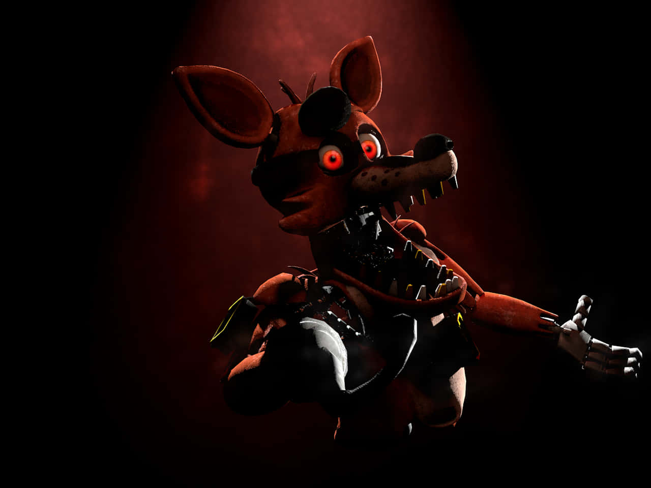 “the Mischievous Foxy From Five Nights At Freddy’s” Background