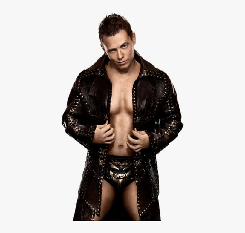 The Miz In Black Robe Background