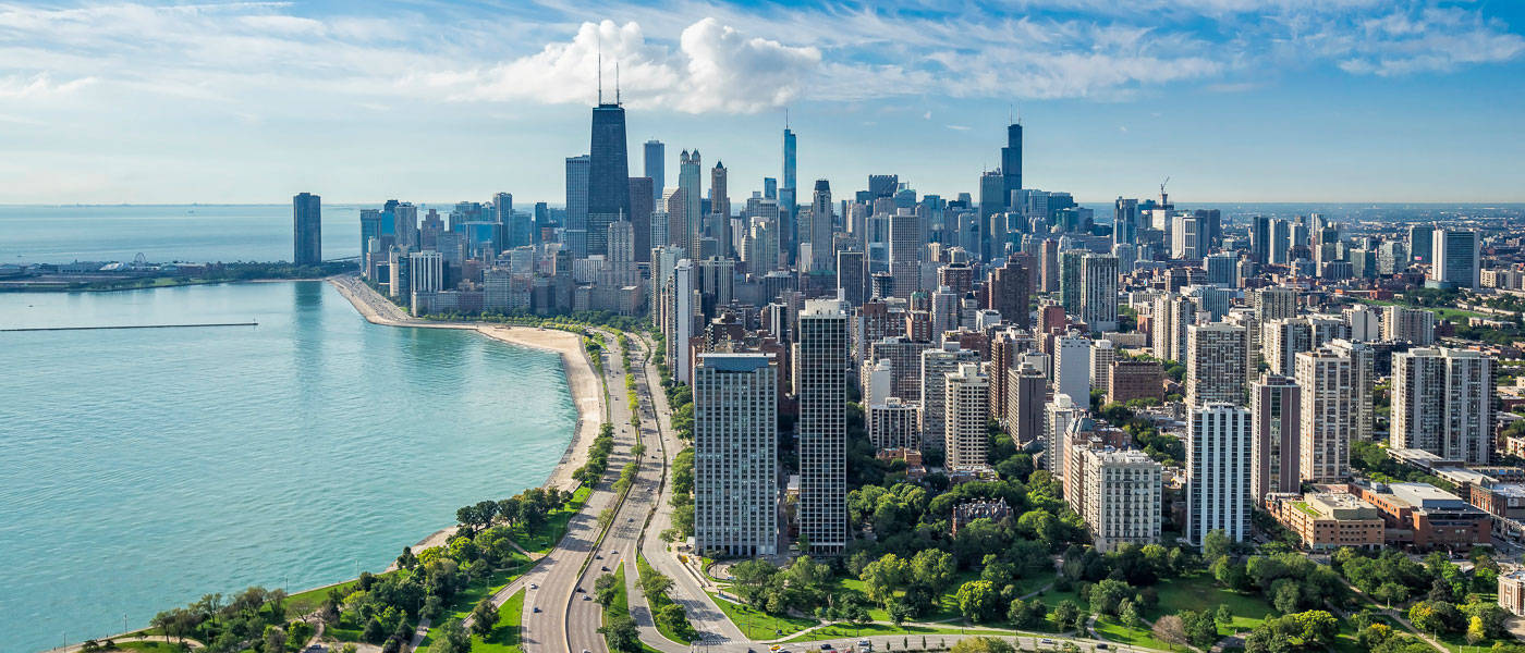 The Modern Skyline Of Illinois