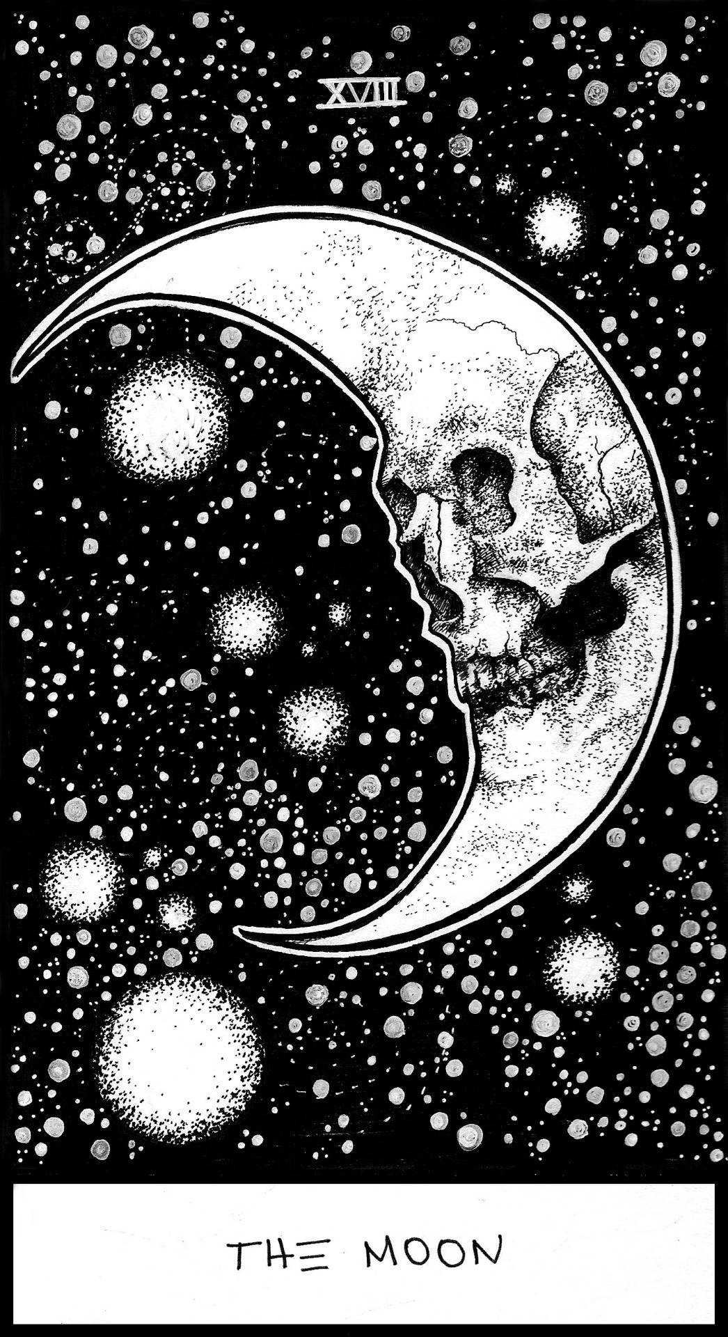 The Moon Tarot Card