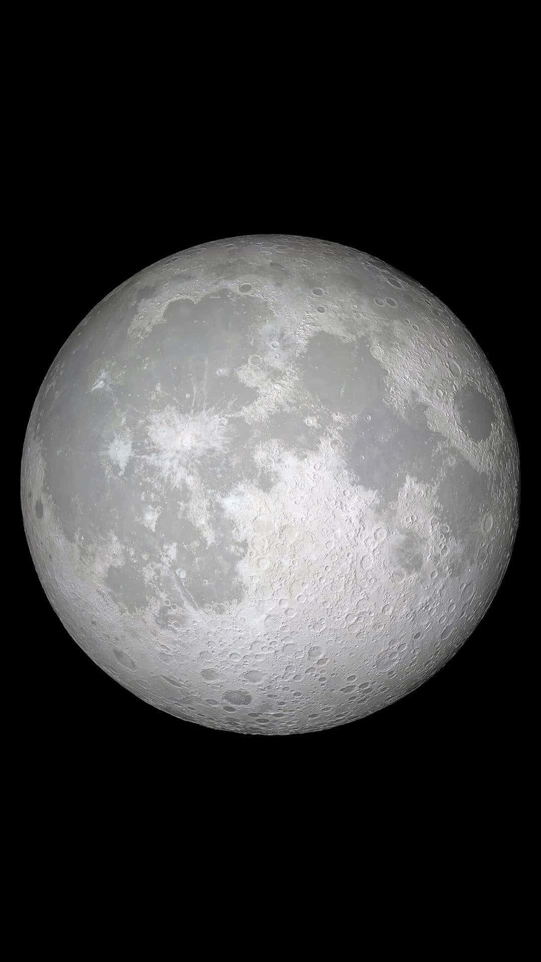 The Moon Telescope Iphone Shot Background