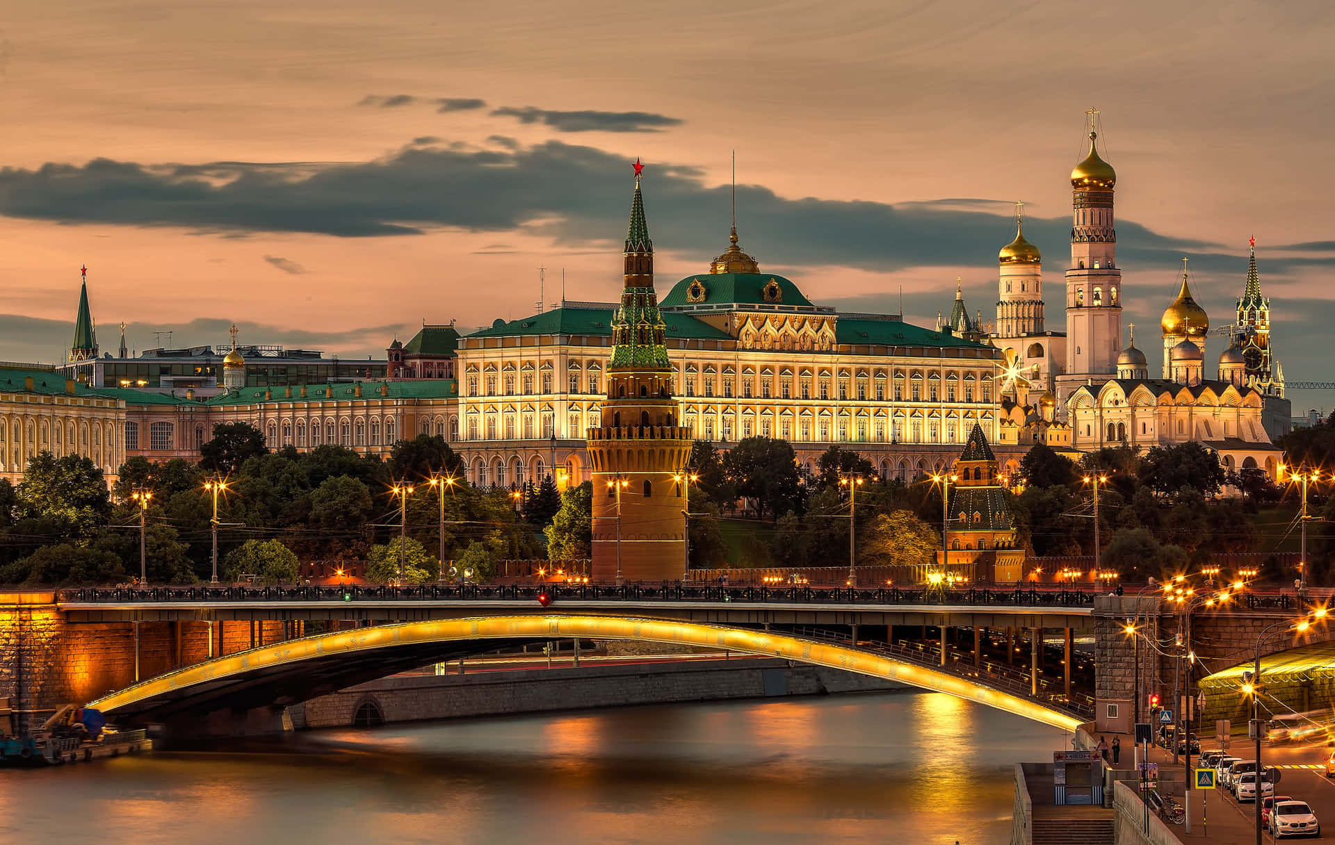 The Moscow Kremlin Background