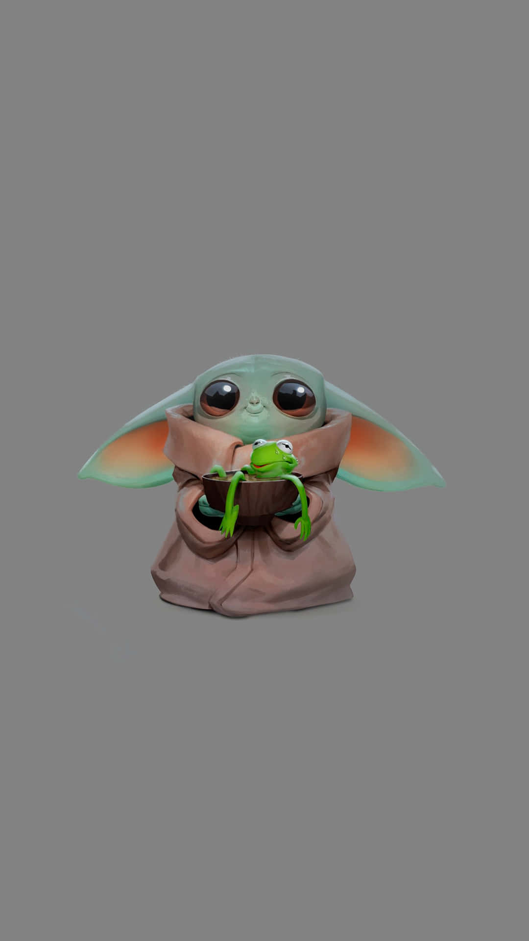 The Most Adorable Baby Yoda On An Iphone