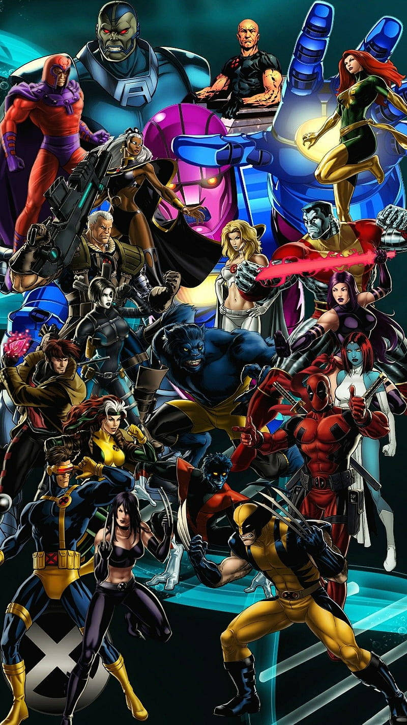 The Mutants Superhero Iphone Background