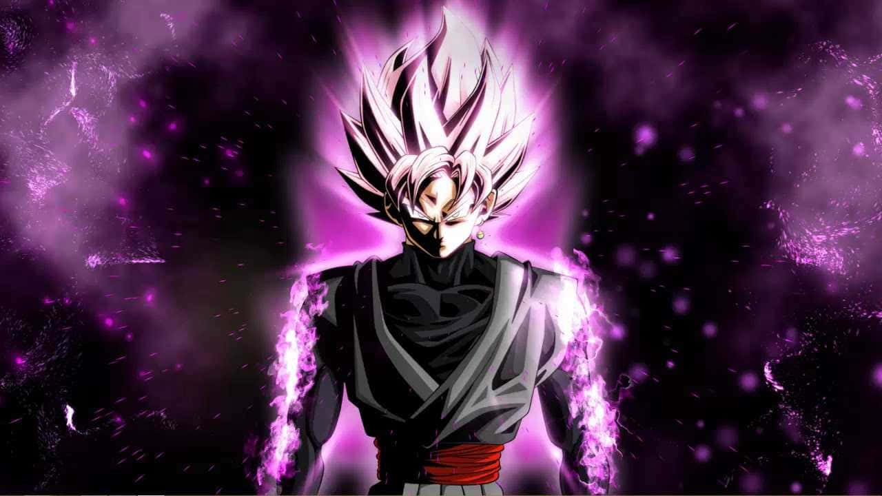 The Mysterious And All-powerful Goku Black Supreme Background