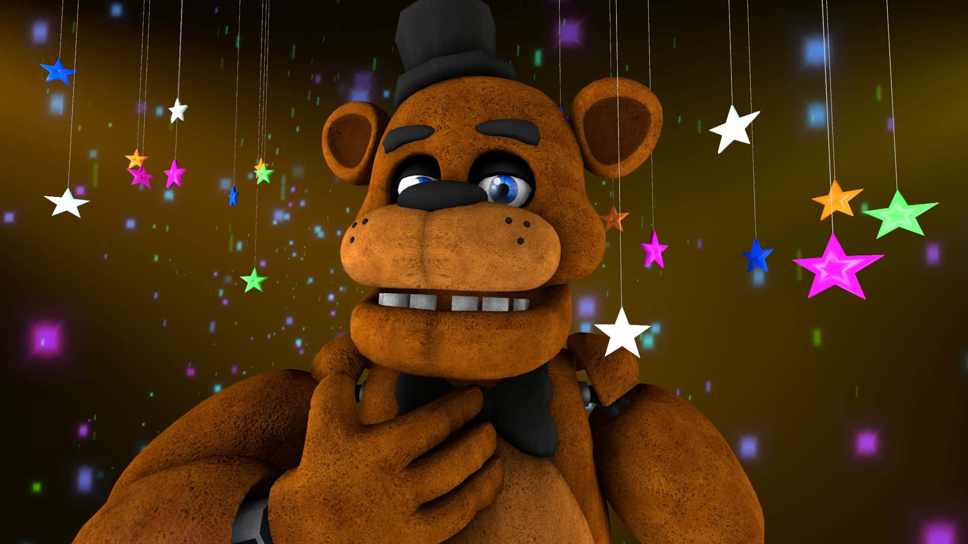 The Mysterious And Iconic Freddy Fazbear Background