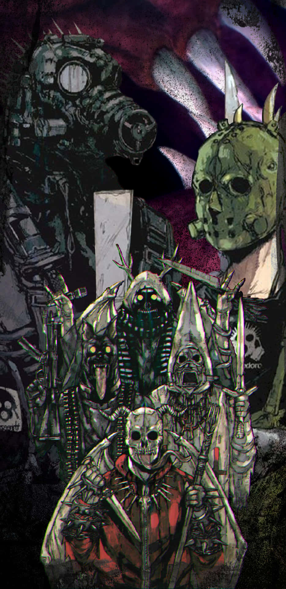 The Mysterious And Powerful En In Dorohedoro Background