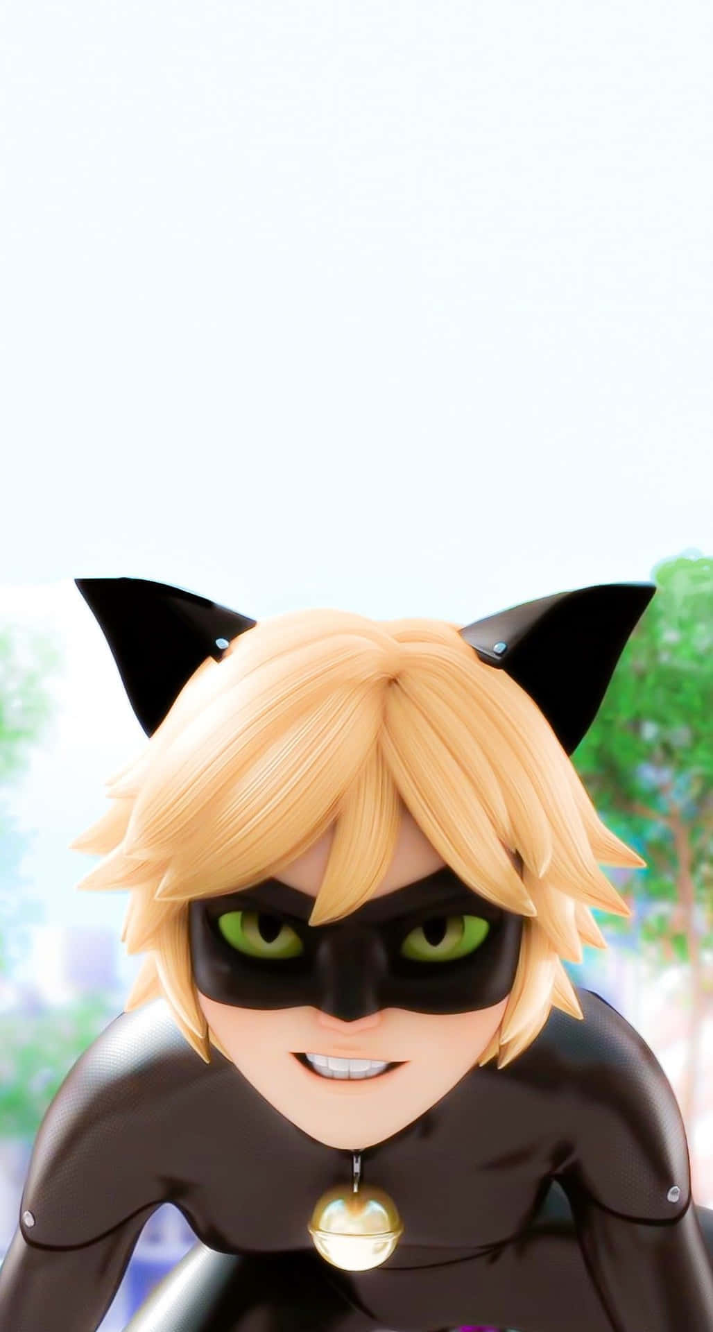The Mysterious Chat Noir Background