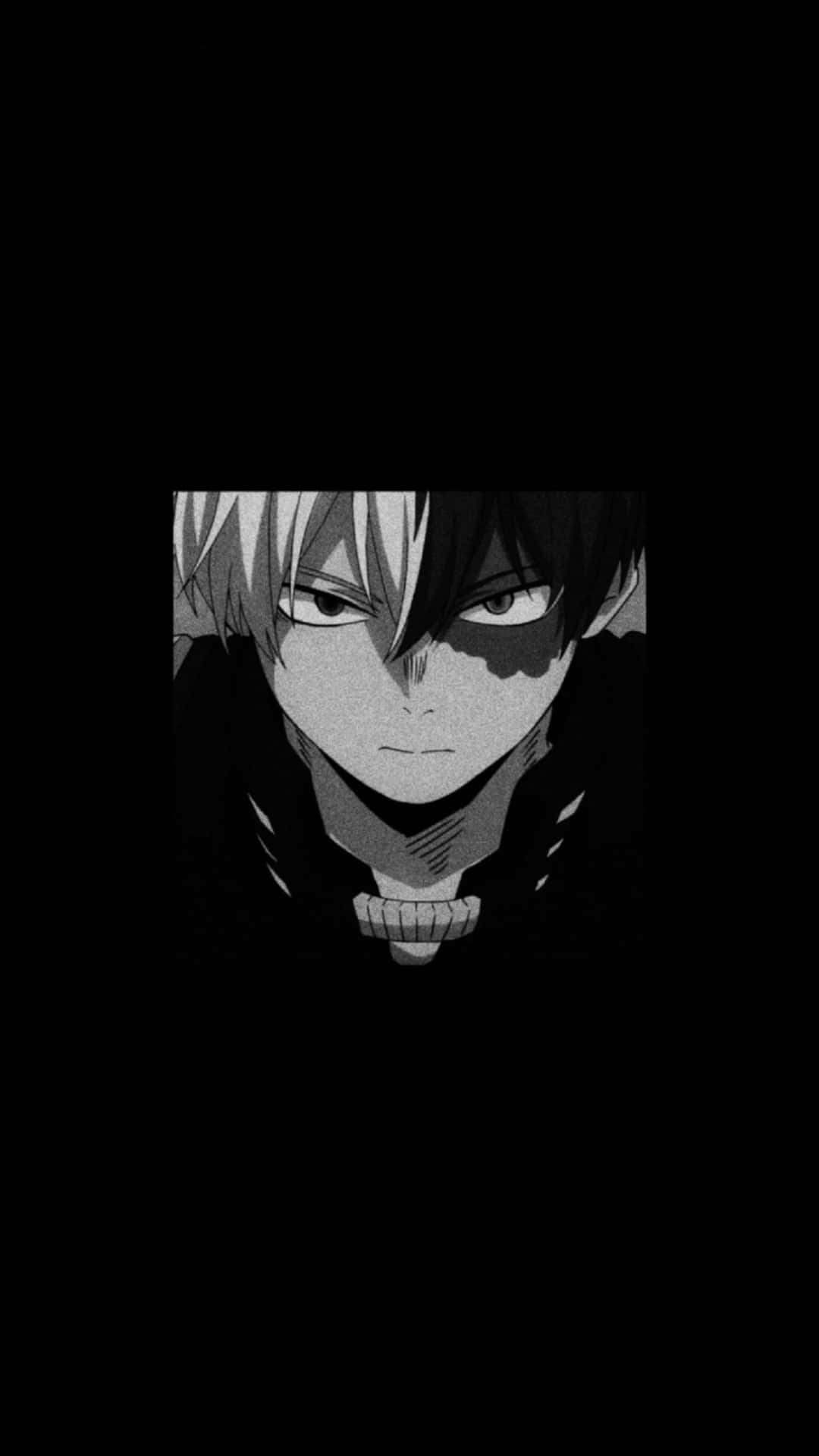 The Mysterious Power Of Todoroki Black Background