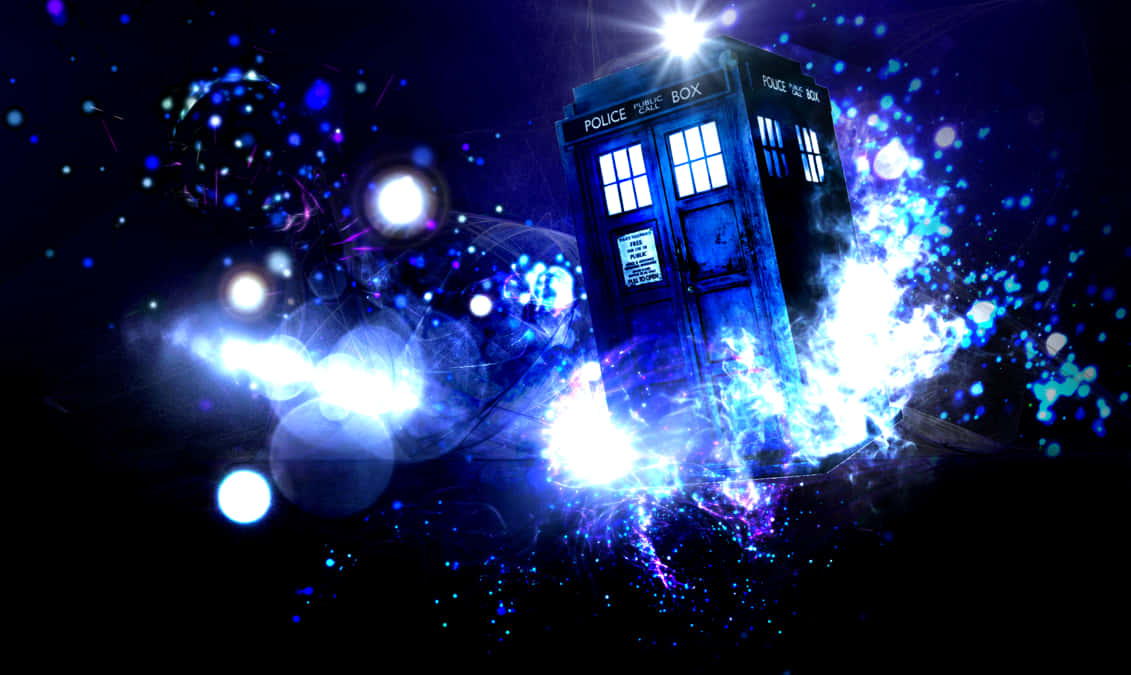 The Mysterious Tardis Background