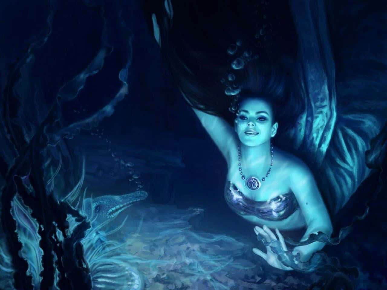 The Myth Is Real – A Real Mermaid Background