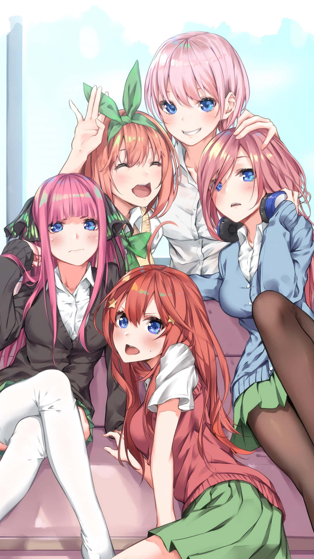 The Nakano Sisters From The Quintessential Quintuplets