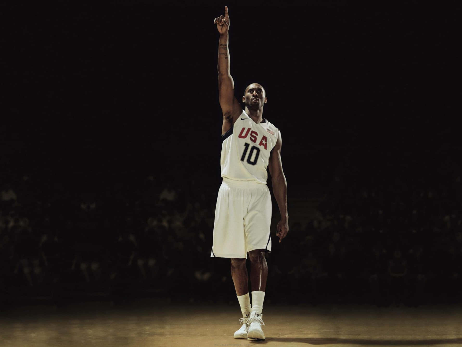 The Nba Legend Kobe Bryant - The Black Mamba Background