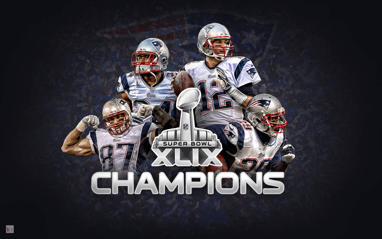 The New England Patriots Become Super Bowl Xlix Champions Background