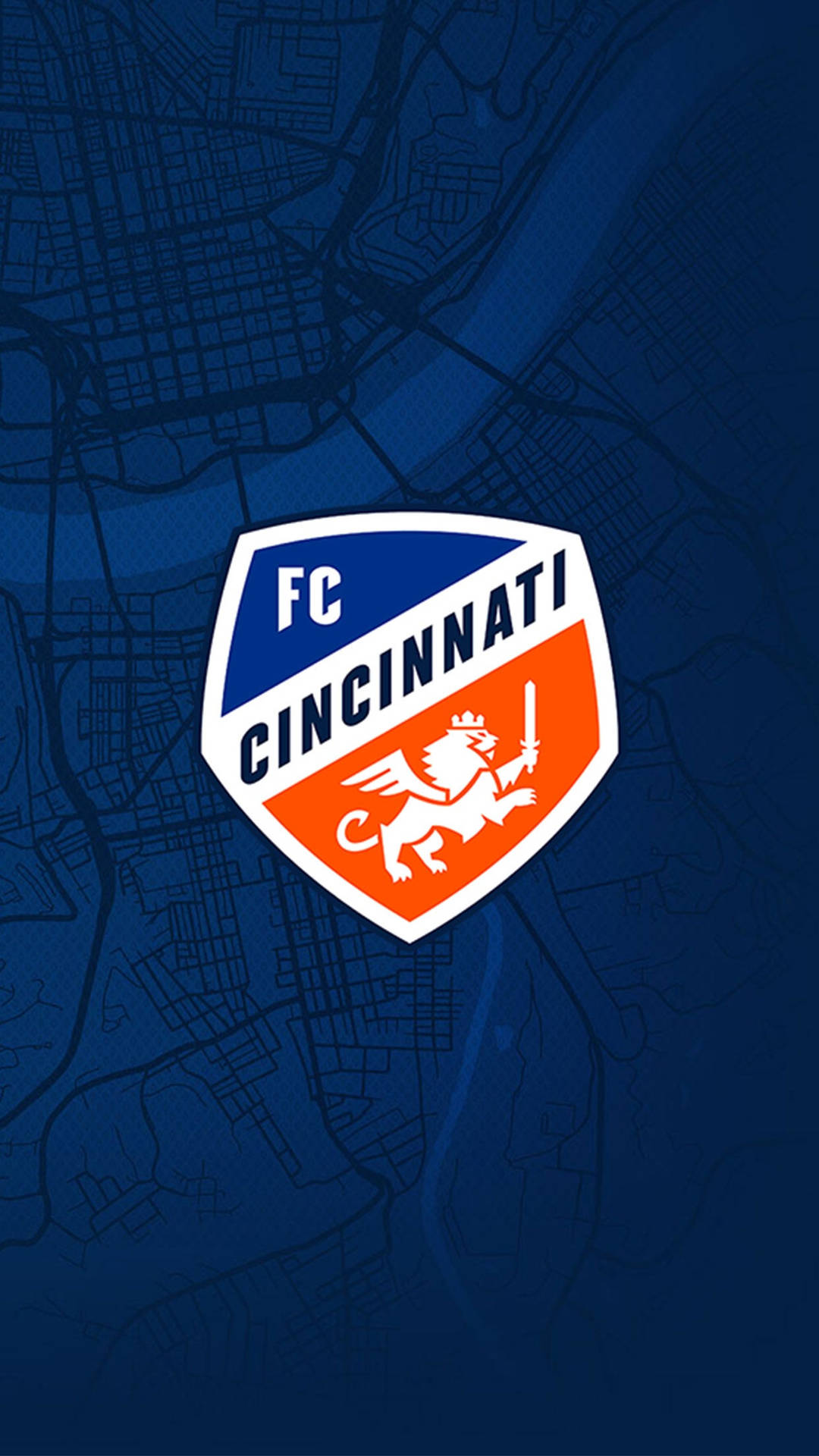 The New Logo Of Fc Cincinnati Background