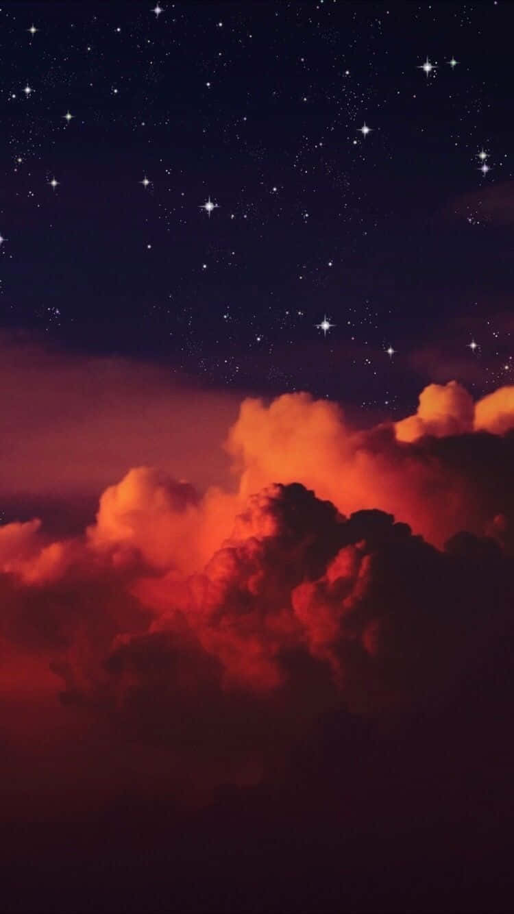 The Night Sky Lit Up By Thousands Of Stars Background
