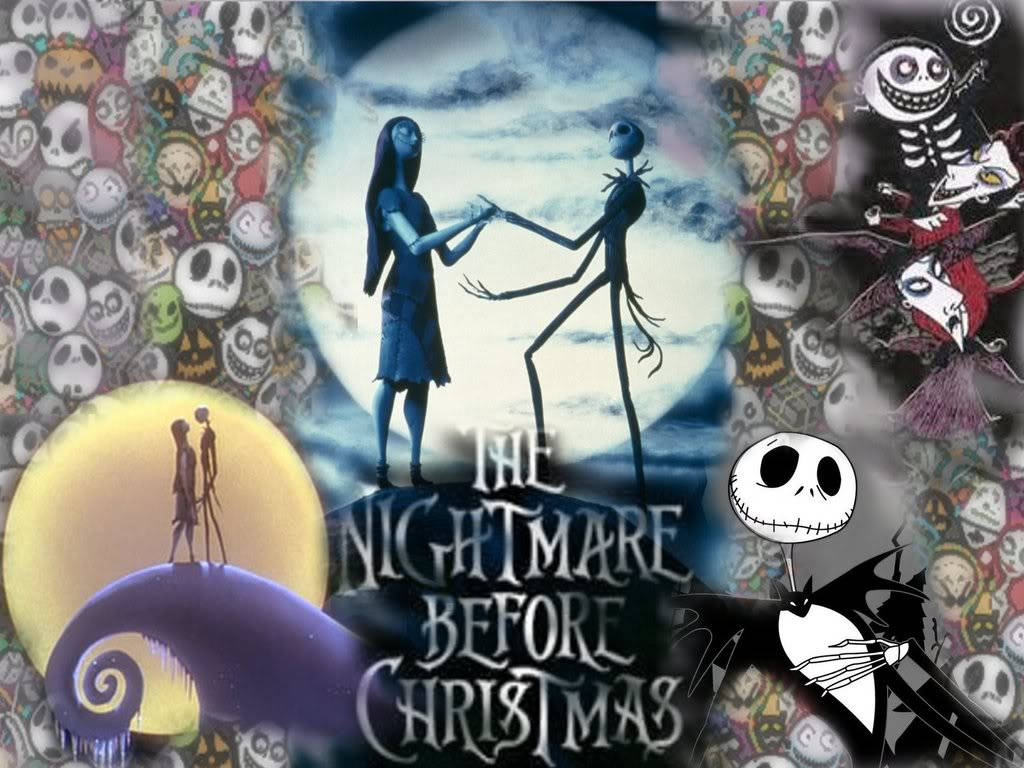 The Nightmare Before Christmas Collage Art