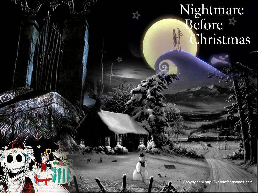 The Nightmare Before Christmas Fan Art Background