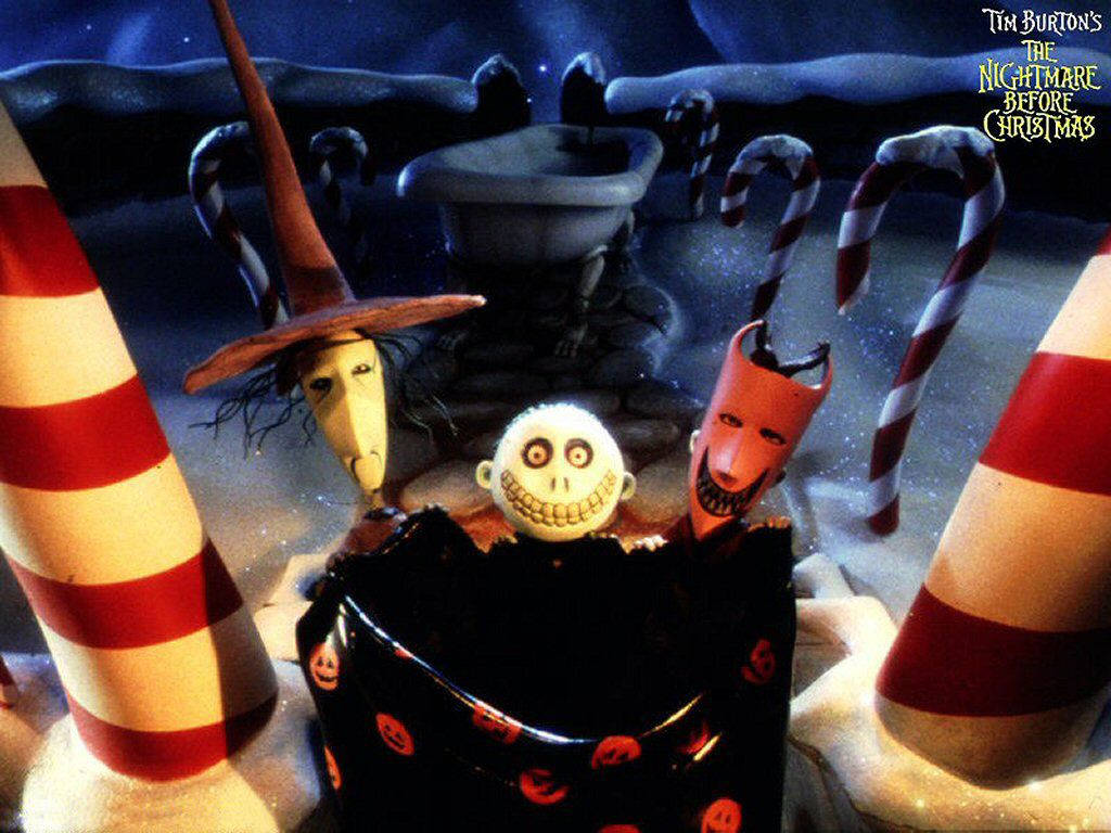 The Nightmare Before Christmas Jack's Mischievous Elves Background