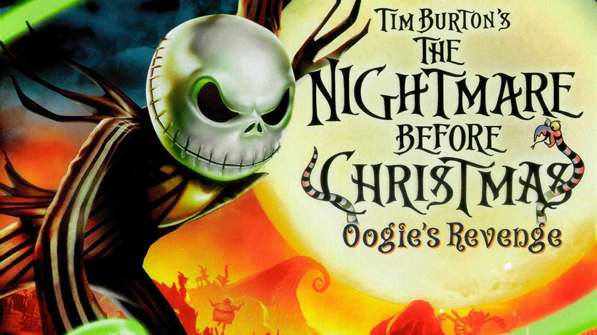 The Nightmare Before Christmas Oogie's Revenge Background