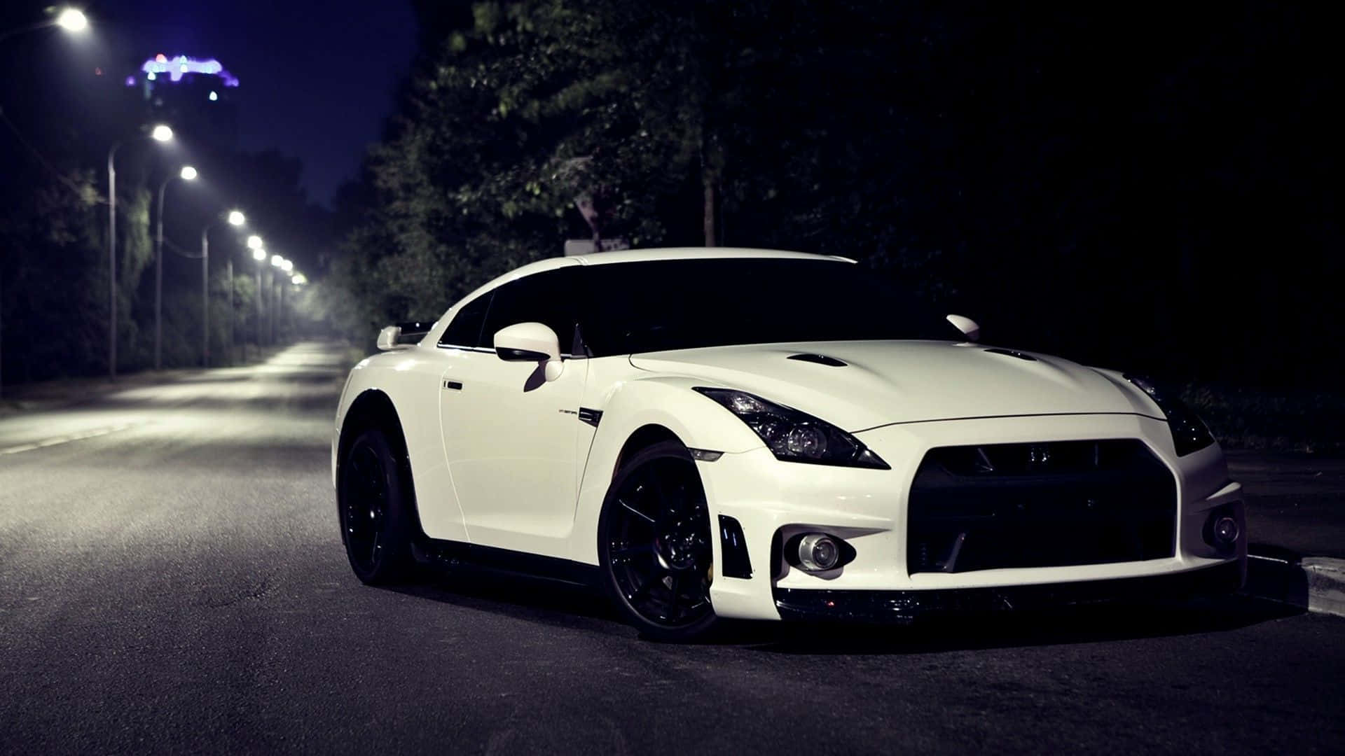 The Nissan Gtr R35 In Full Glory Background