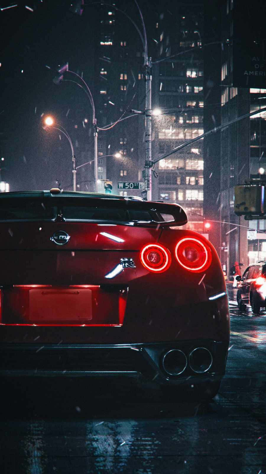 The Nissan Gtr - Sleek, Stylish, And Ready To Race Background