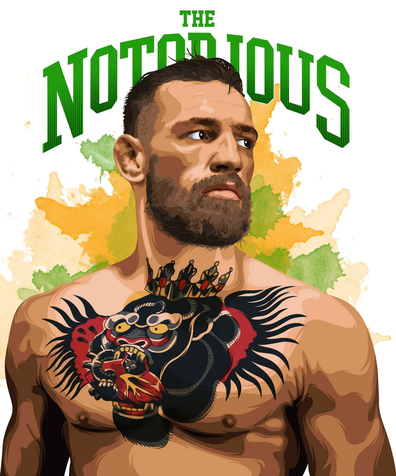 The Notorious Martial Artist Conor Background