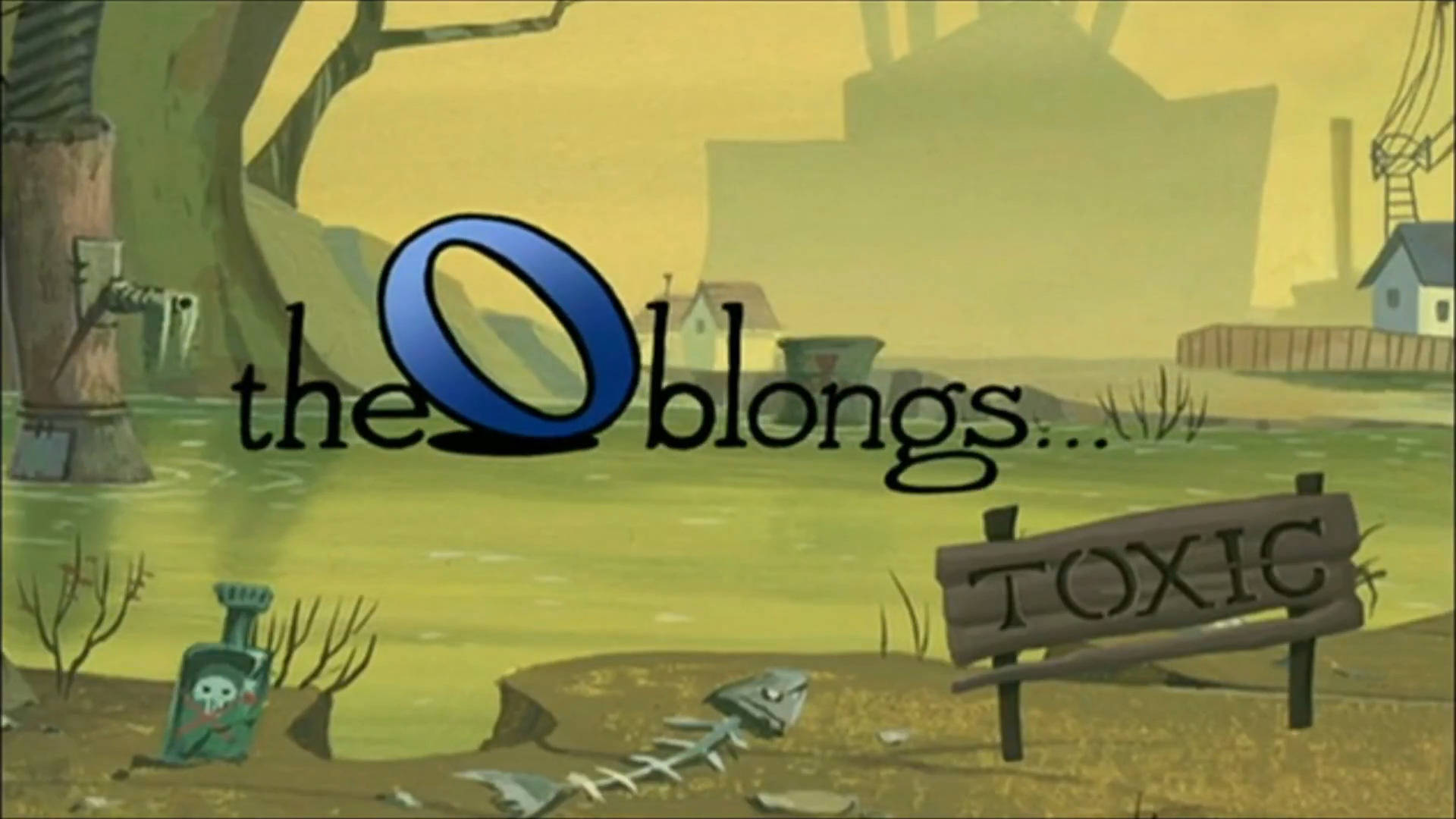 The Oblongs Show Title Card Background