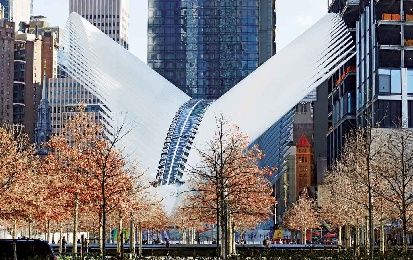 The_ Oculus_at_ World_ Trade_ Center Background